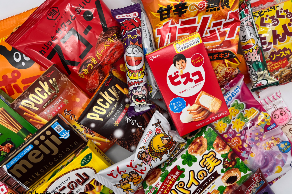 Produtos e lojas no Japão